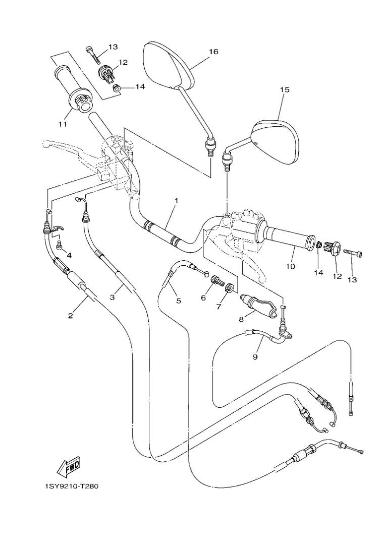 STEERING HANDLE & CABLE
